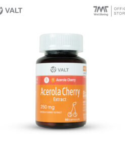 Valt Acerola Cherry Extract 60 capsules วอลท์ ผลิตภัณฑ์เสริมอาหาร อะเซโรลา เชอร์รี่ 60 แคปซูล