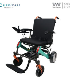 รถเข็นอะลูมิเนียมไฟฟ้า มอเตอร์(300Wx2)แรงทรงพลัง จอLCD