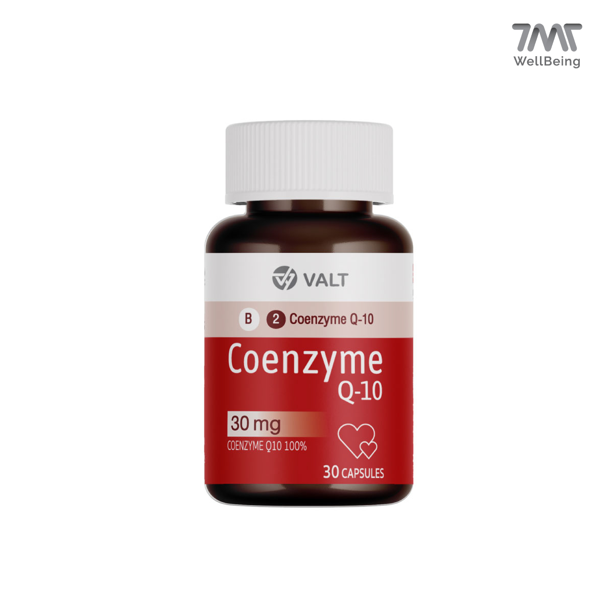 Valt Coenzyme Q10 30 capsules วอลท์ ผลิตภัณฑ์เสริมอาหาร โคเอนไซม์ คิวเทน 30 แคปซูล